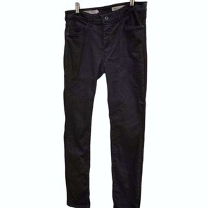 Pilcro and the Letterpress Black High Rise Skinny Jeans